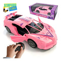 Carrinho Controle Remoto Feminino Rápido Menina Abre A Porta