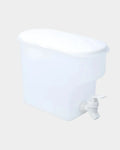 Dispenser Lyor De Plástico Com Tampa E Torneira Branco