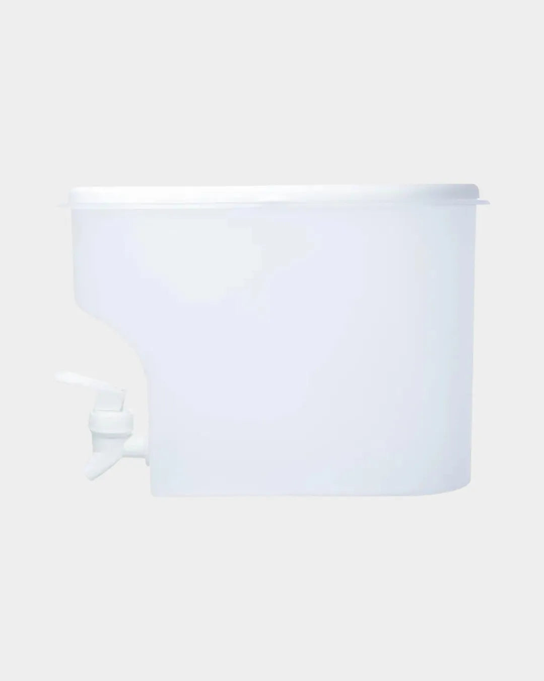 Dispenser Lyor De Plástico Com Tampa E Torneira Branco