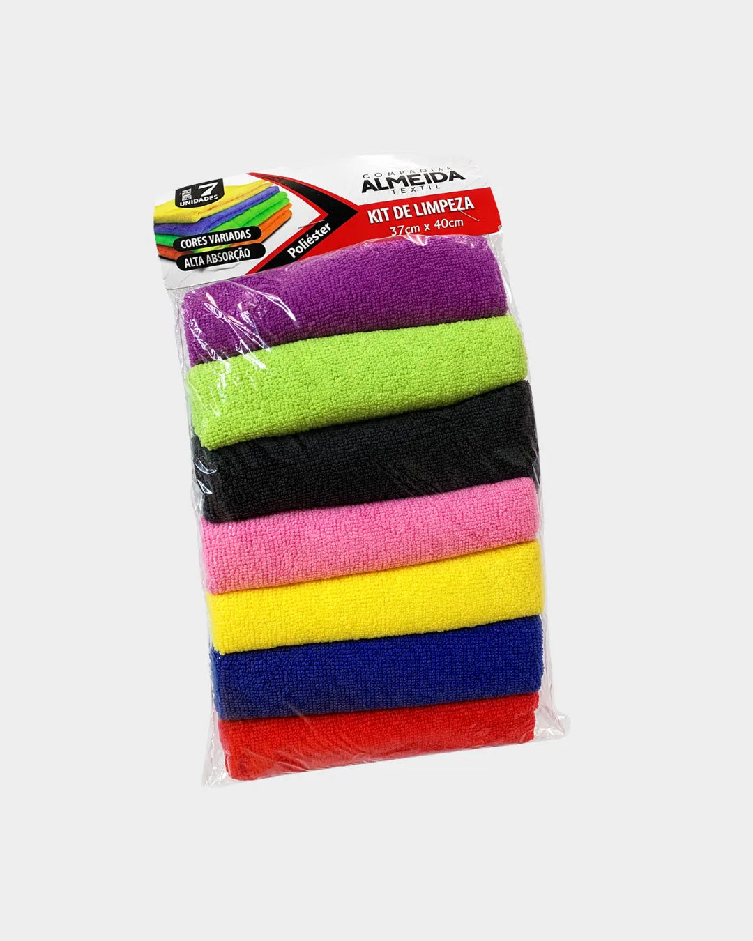 Kit de limpeza com 7 unidades