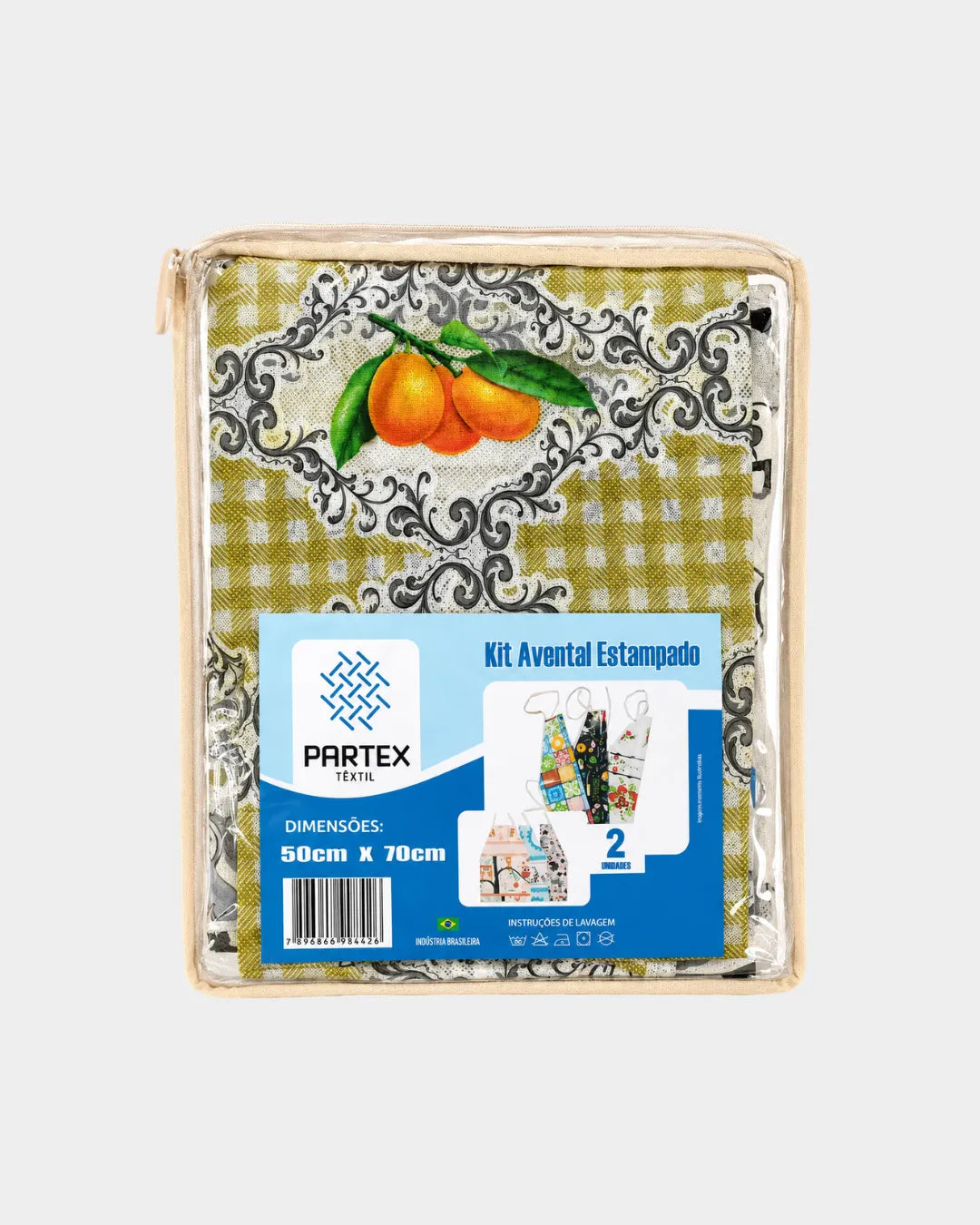 Kit com 2 Aventais estampados