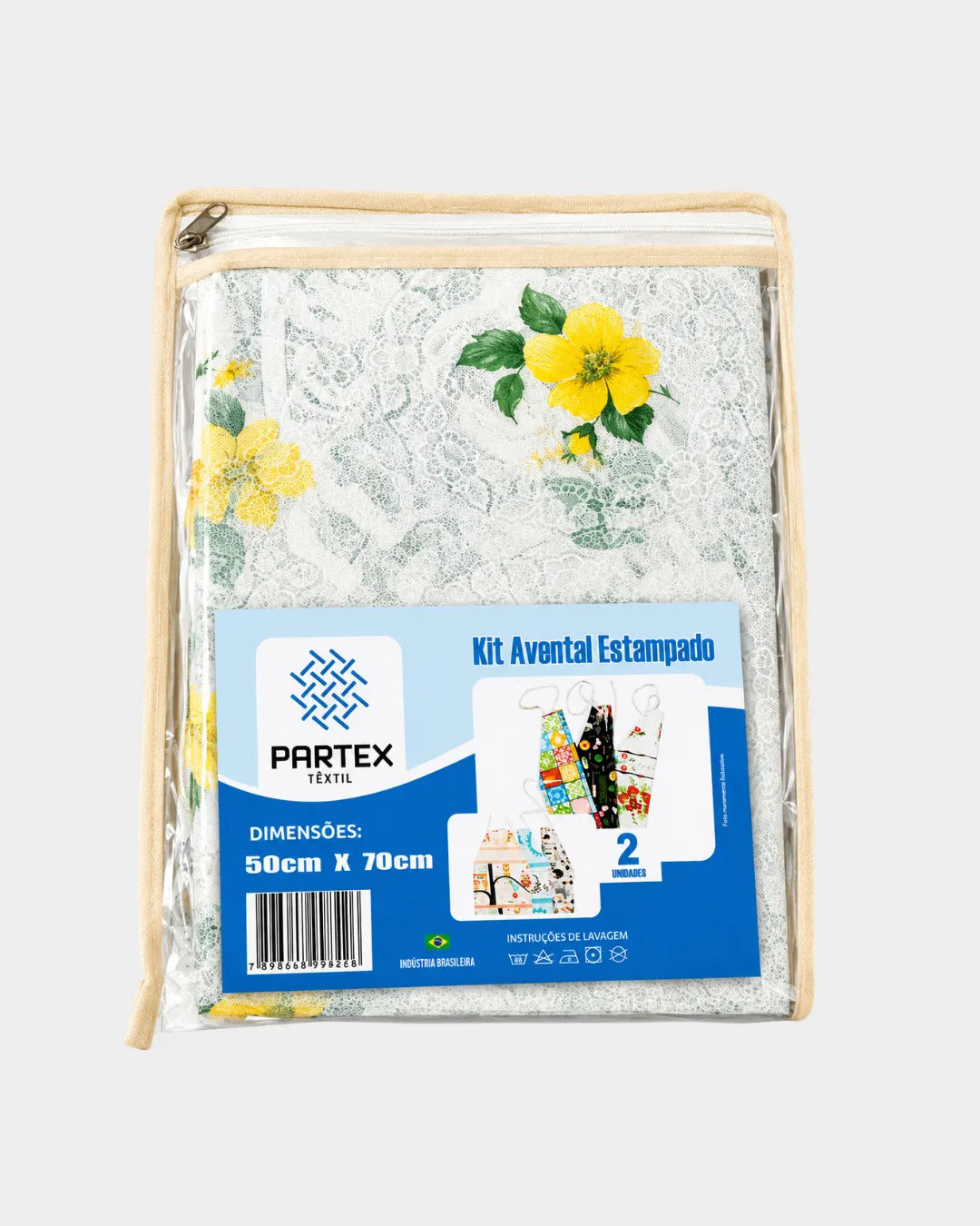 Kit com 2 Aventais estampados