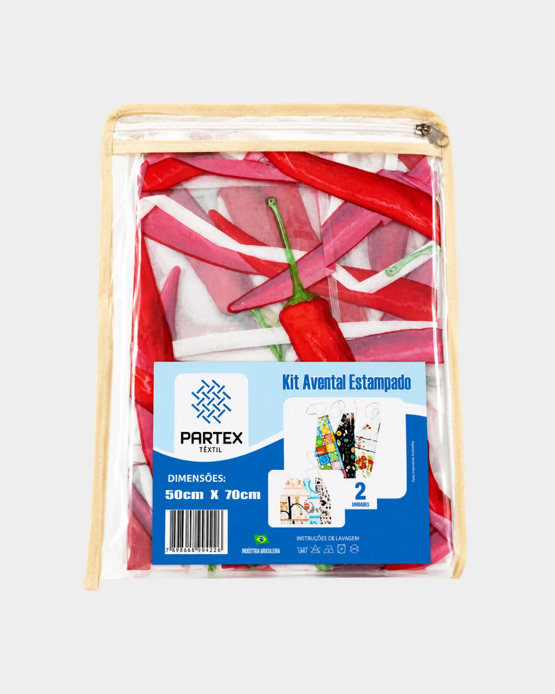 Kit com 2 Aventais estampados