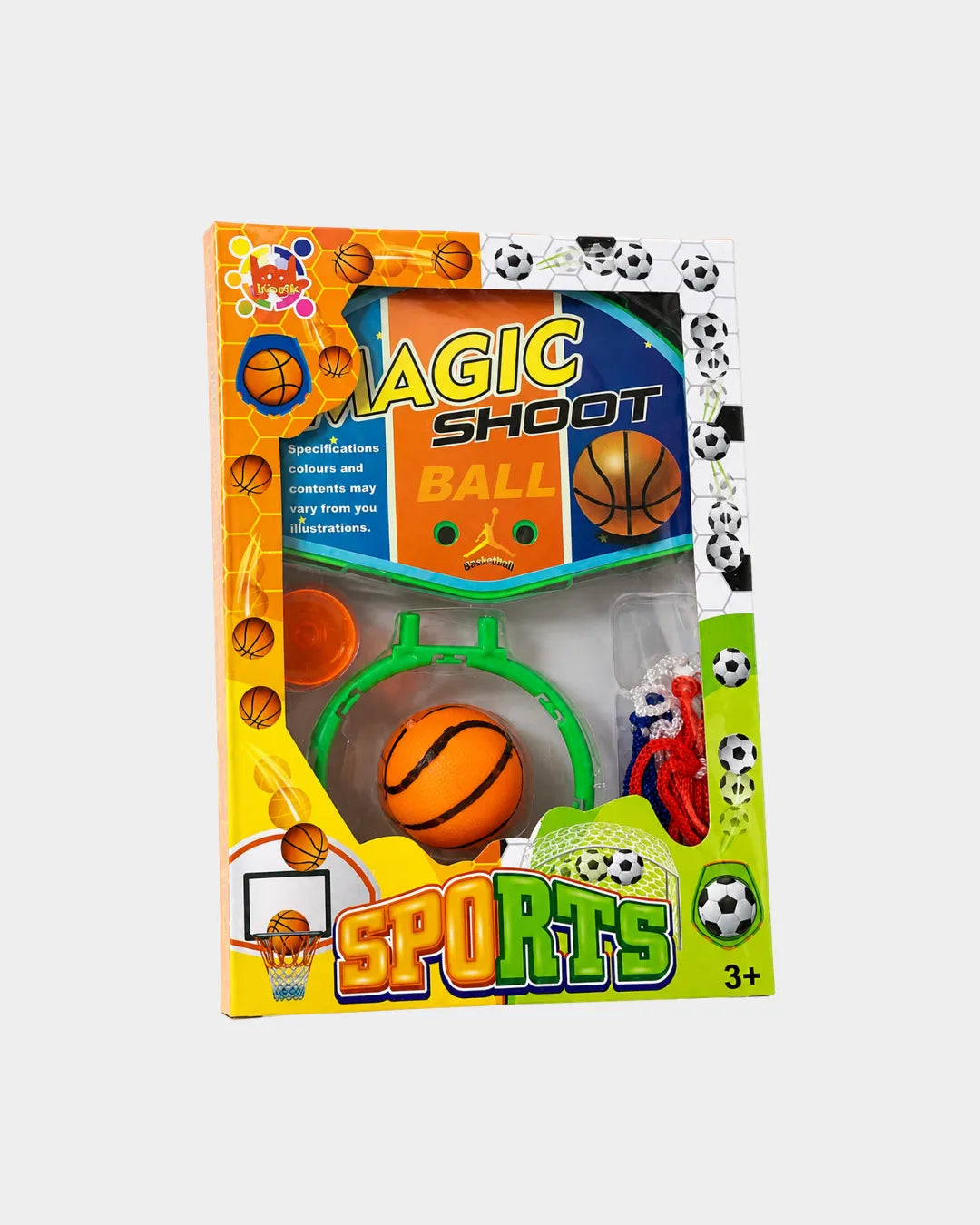 Mini Cesta De Basquete Infantil Com Bola E Ventosa
