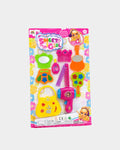 Conjunto itens de beleza de brinquedo