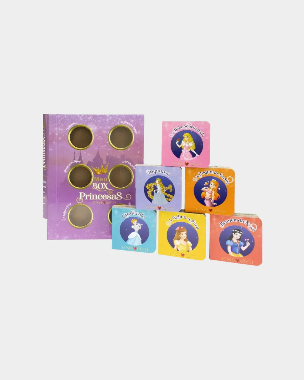 Livro Box C/6 Und: Princesas
