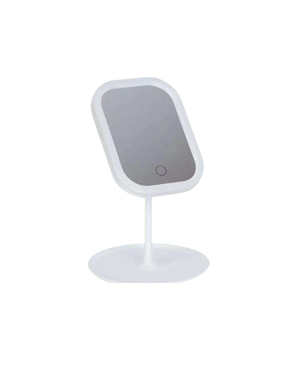 Espelho de Maquiagem Retangular com Luz LED para Bancada